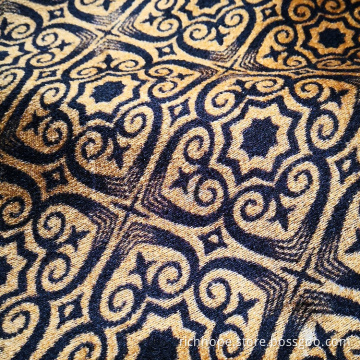 Strick-Jacquard-Vorhangstoff aus Polyesterfutter
